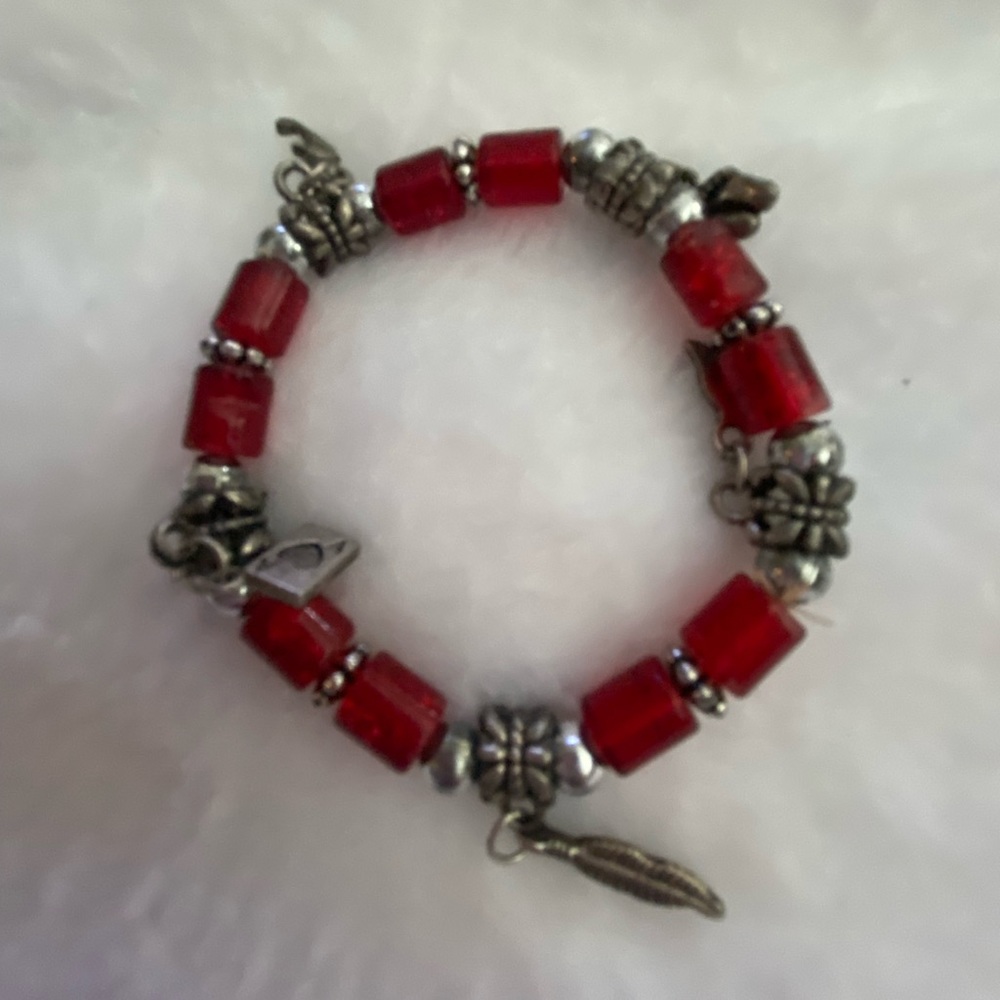 Several unique bracelets